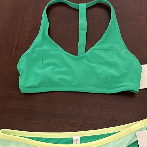 Lululemon Athletica Green Racerback Bikini - Picture 3 of 13